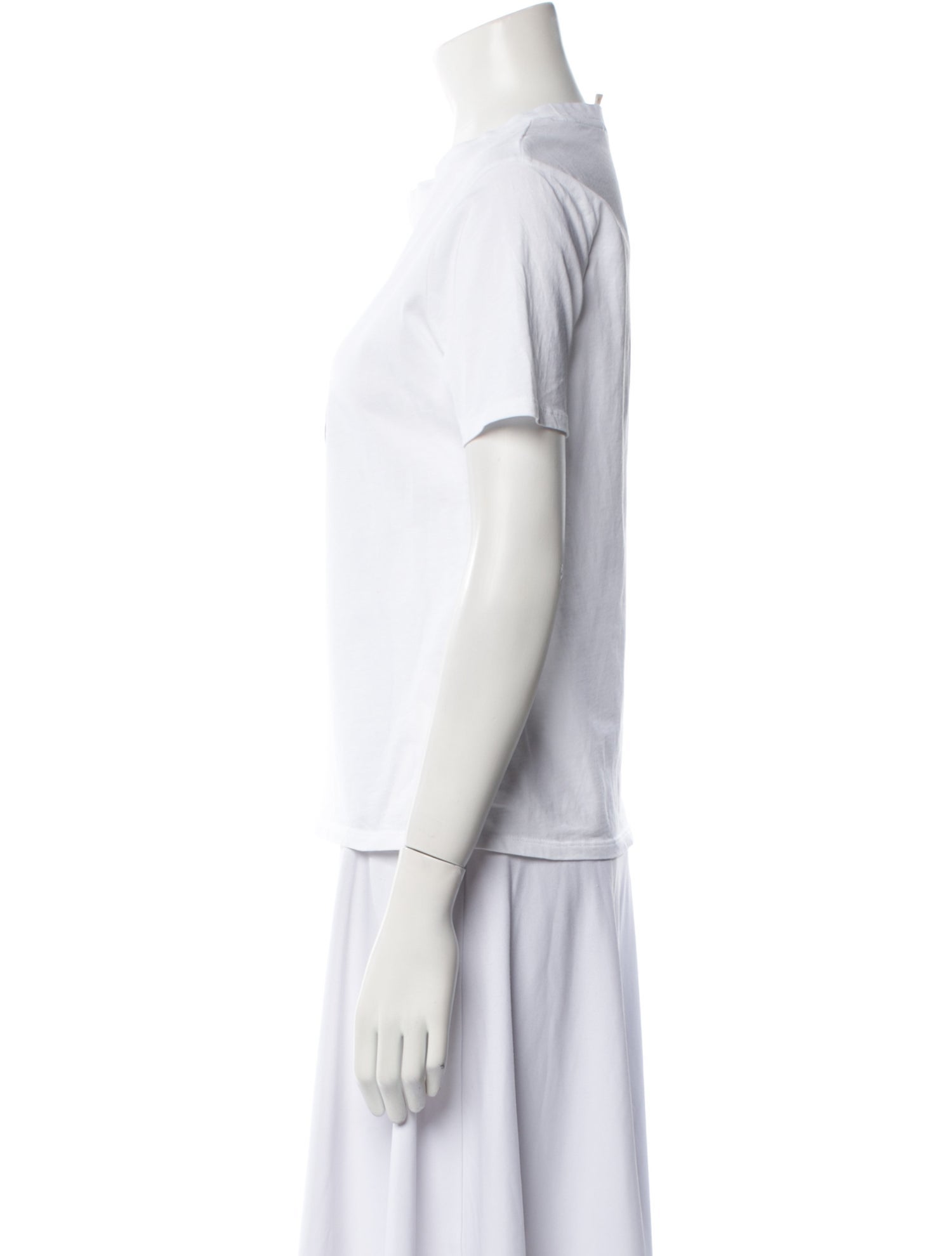 Sézane Graphic Print Crew Neck T-Shirt