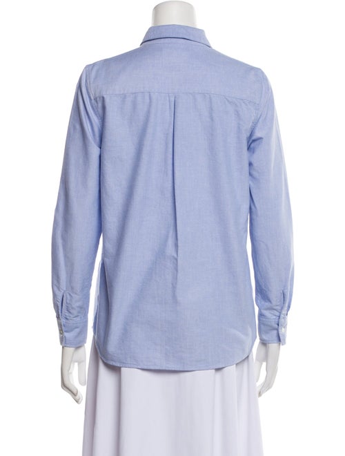Sézane Long Sleeve Button-Up Top