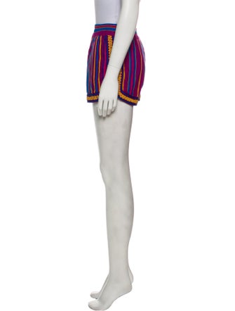 Sézane Striped Mini Shorts