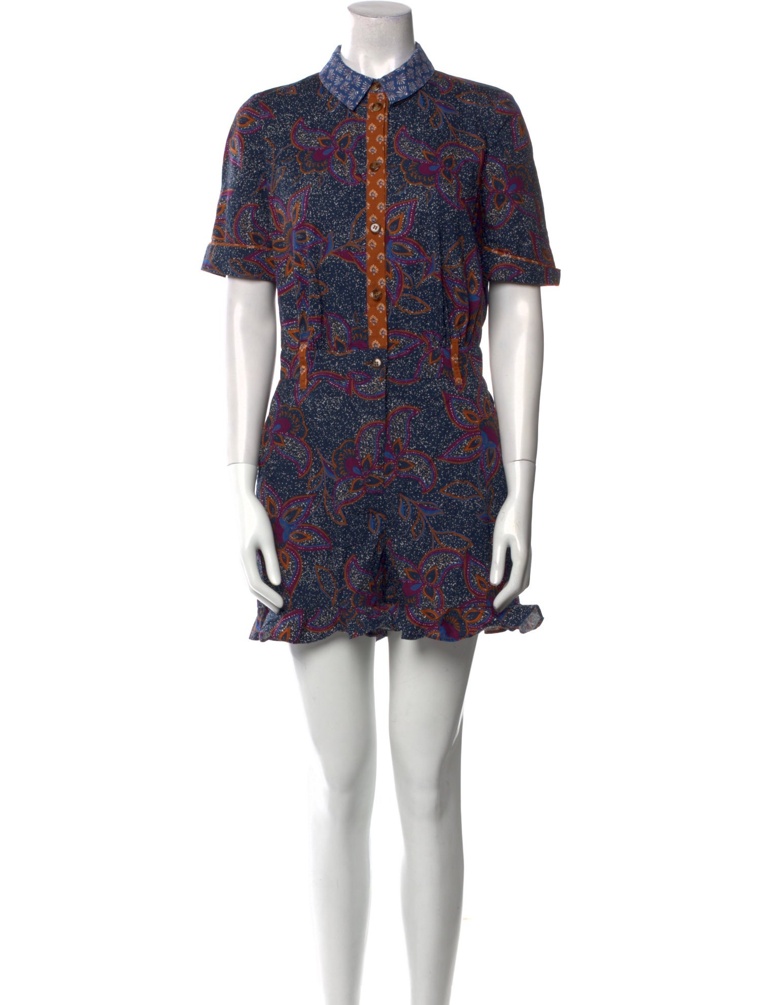 Sézane Printed Romper