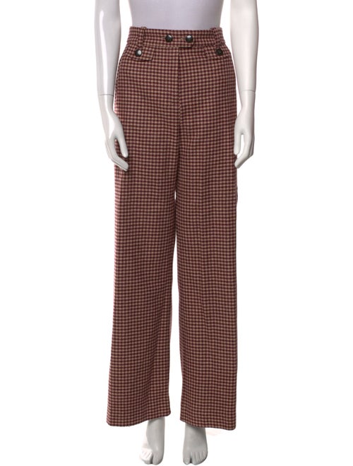 Sézane Wool Wide Leg Pants