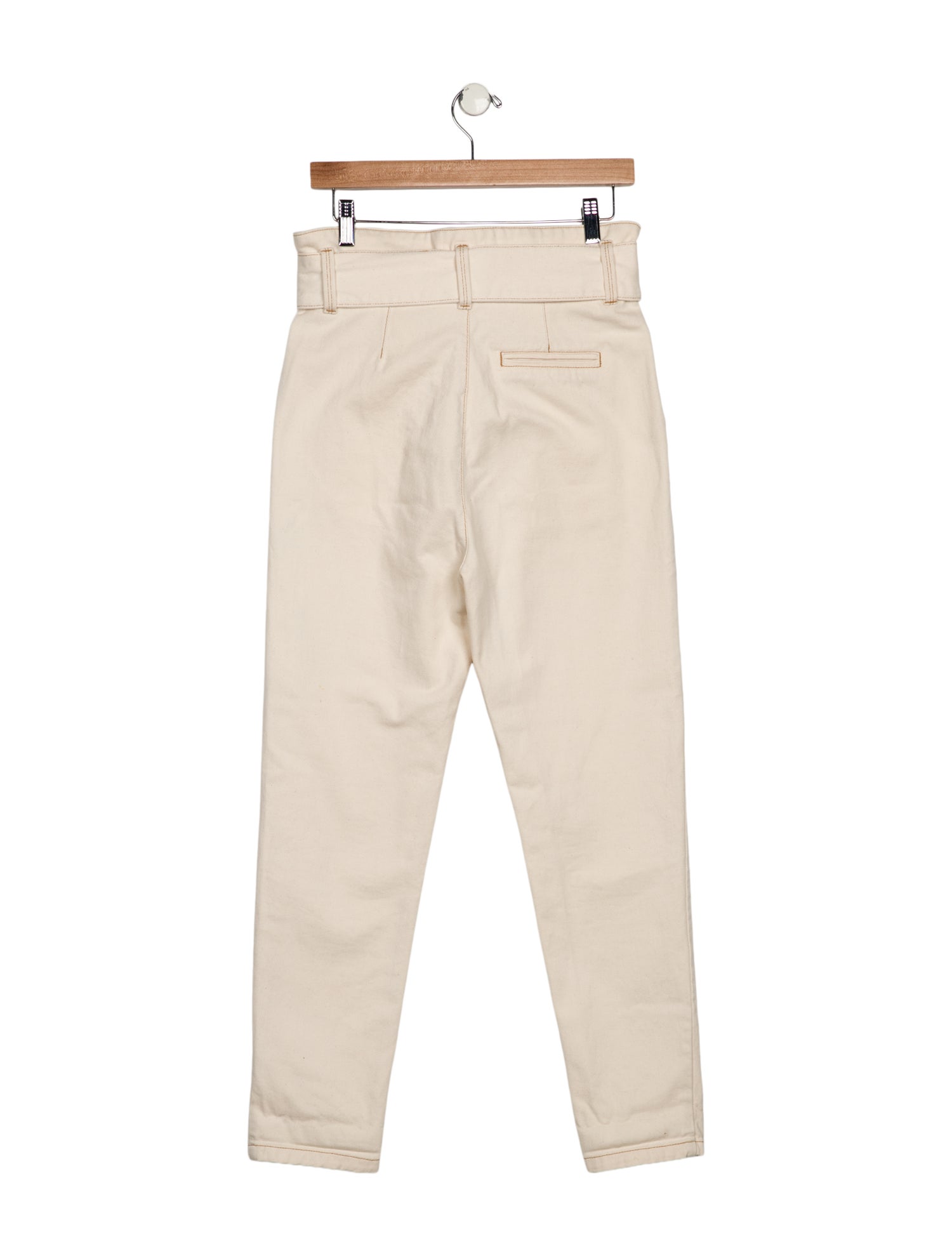 Sézane High-Rise Straight Leg Jeans