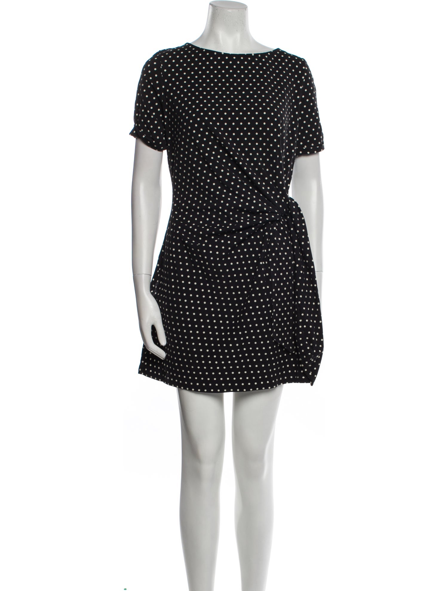 Sézane Polka Dot Print Mini Dress