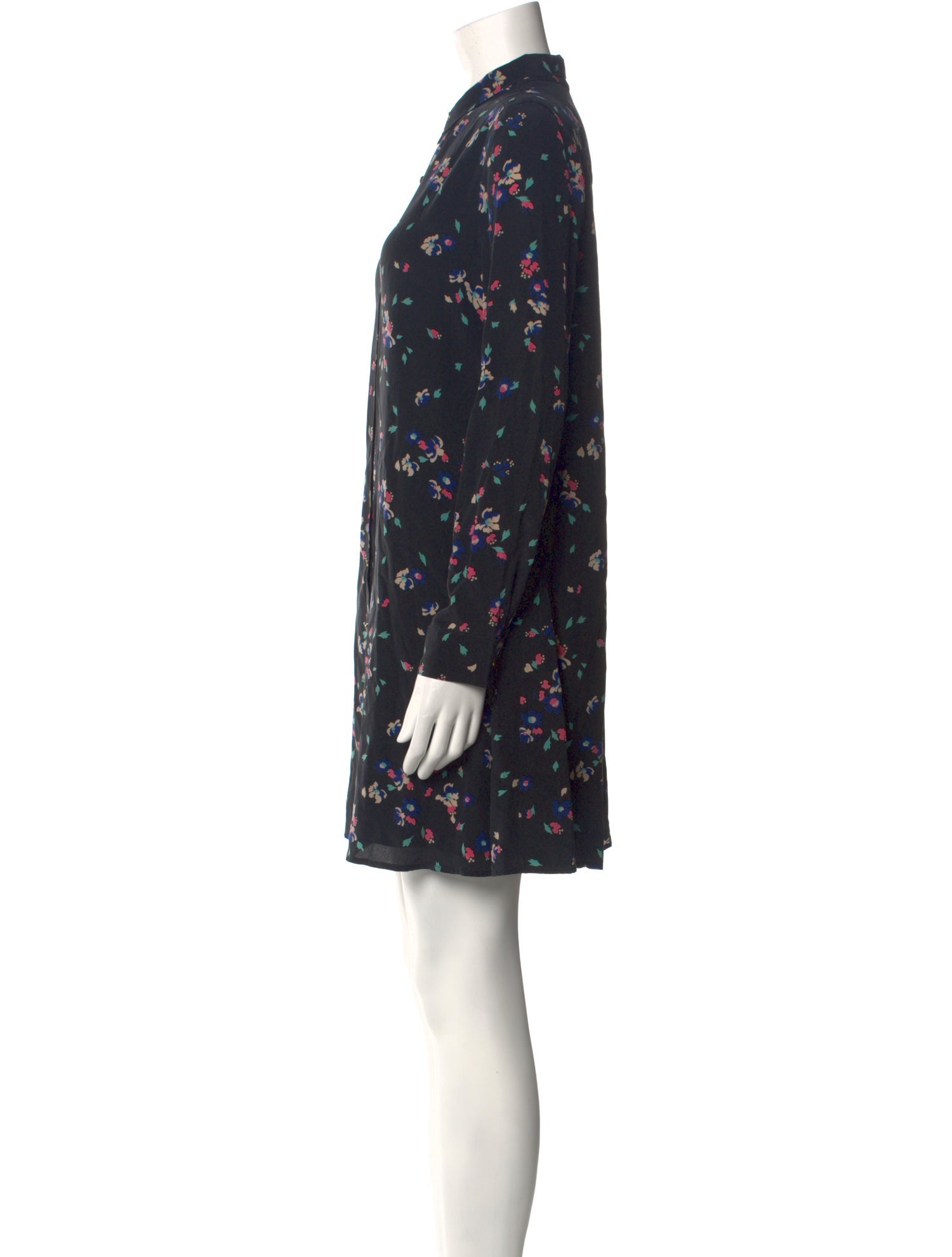 Sézane Silk Mini Dress