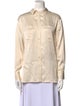 Sézane Long Sleeve Button-Up Top