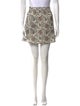 Sézane Printed Mini Skirt