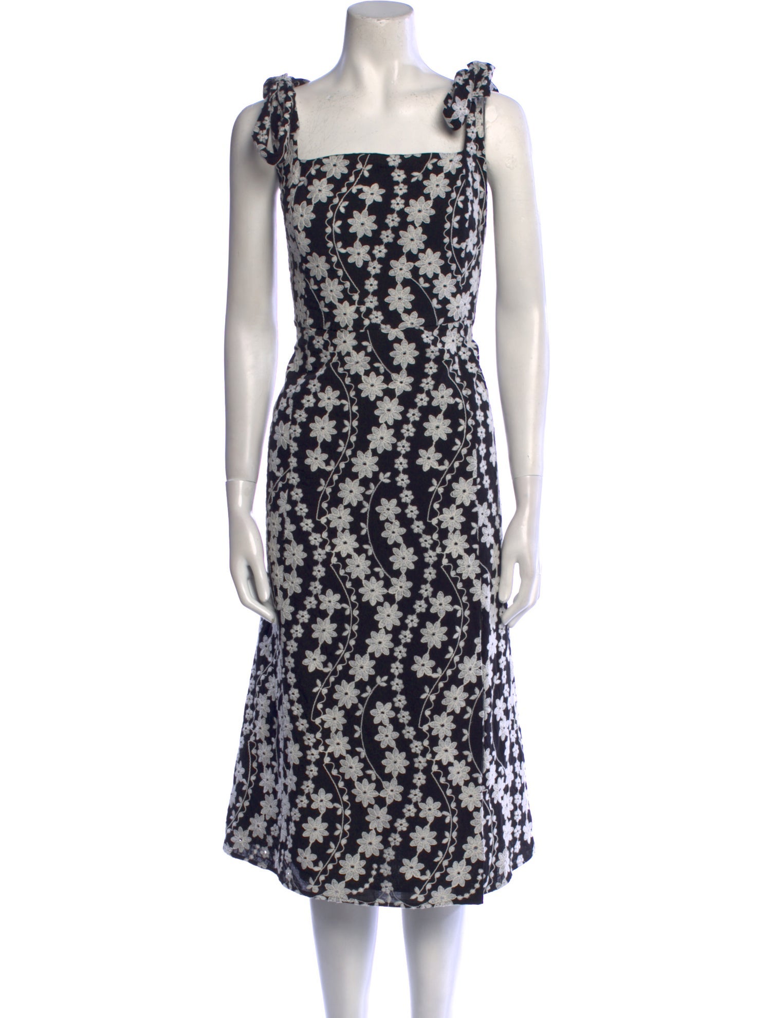 Sézane Floral Print Long Dress