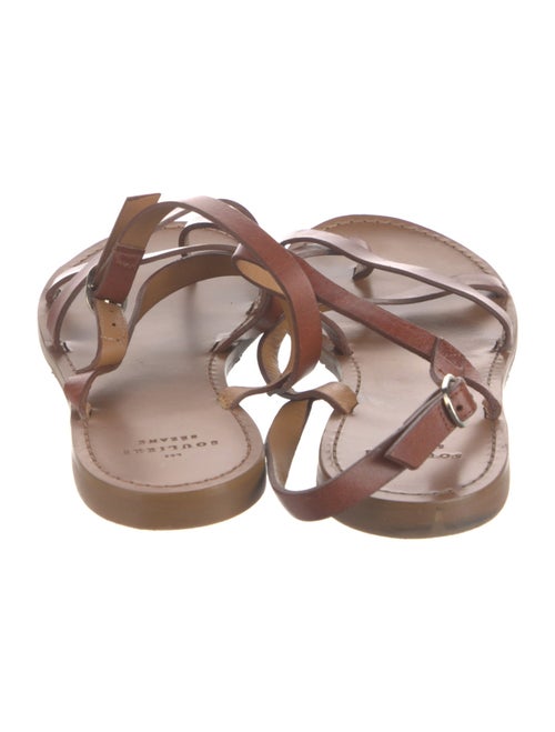 Sézane Leather Slingback Sandals