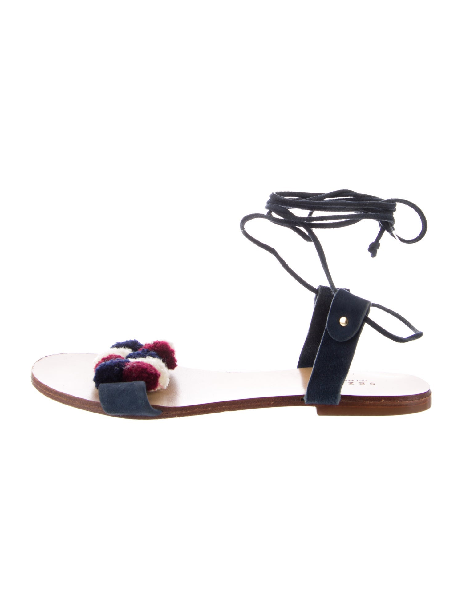 Sézane Leather Gladiator Sandals