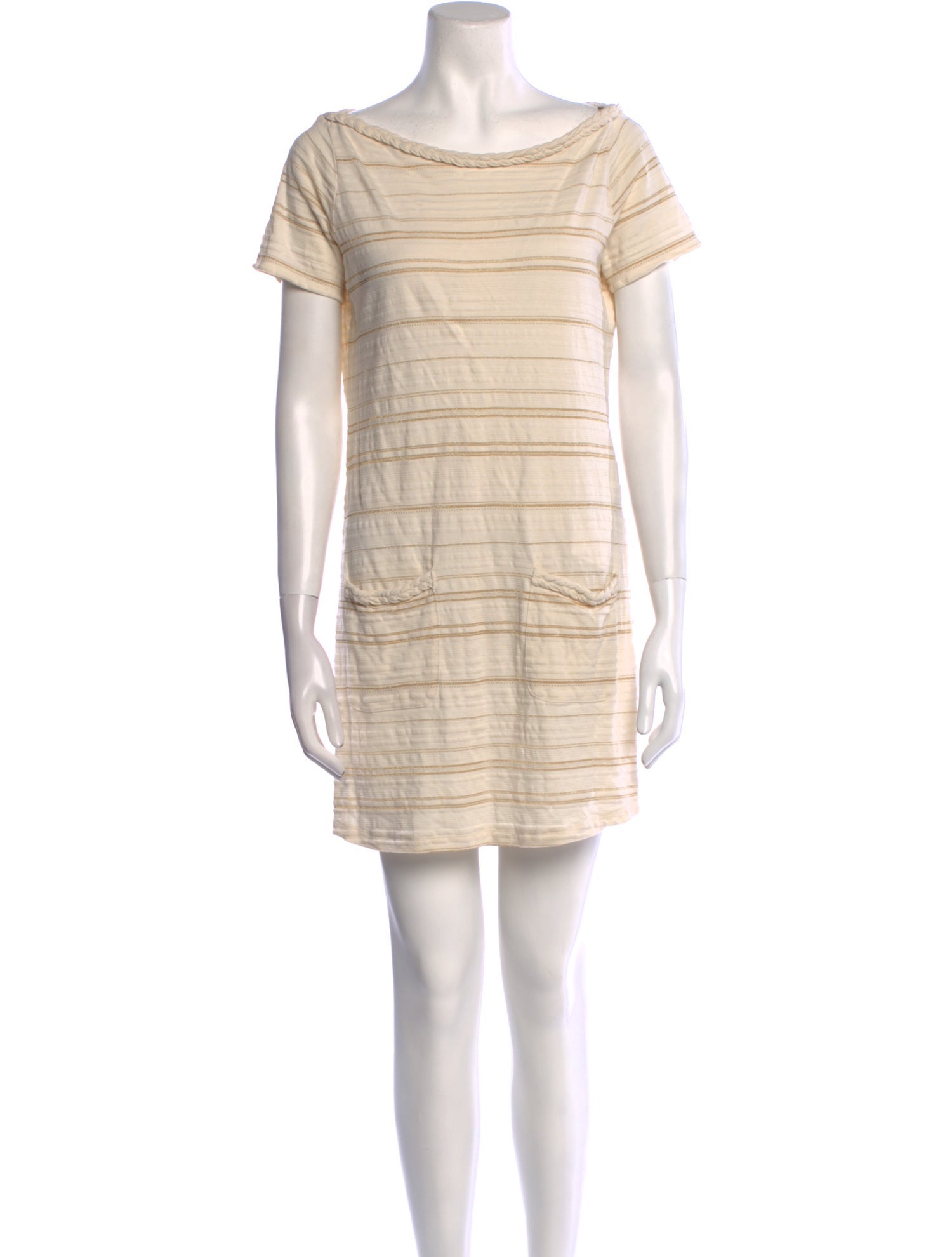 Sézane Striped Mini Dress