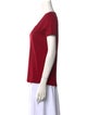 Sézane V-Neck Short Sleeve T-Shirt