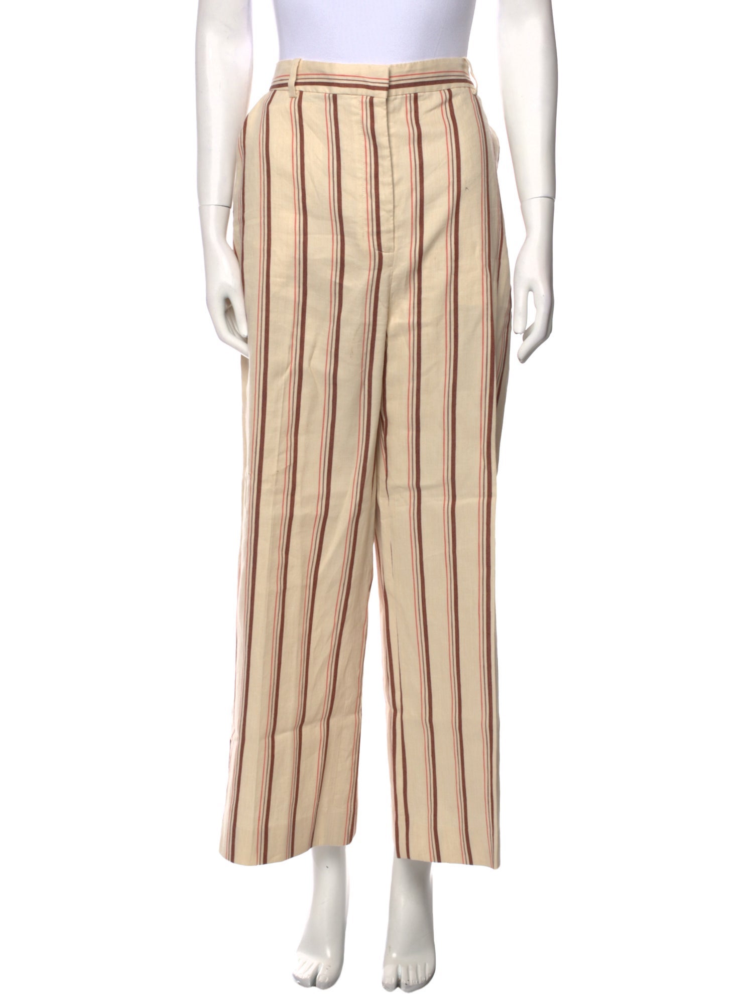 Sézane Linen Wide Leg Pants