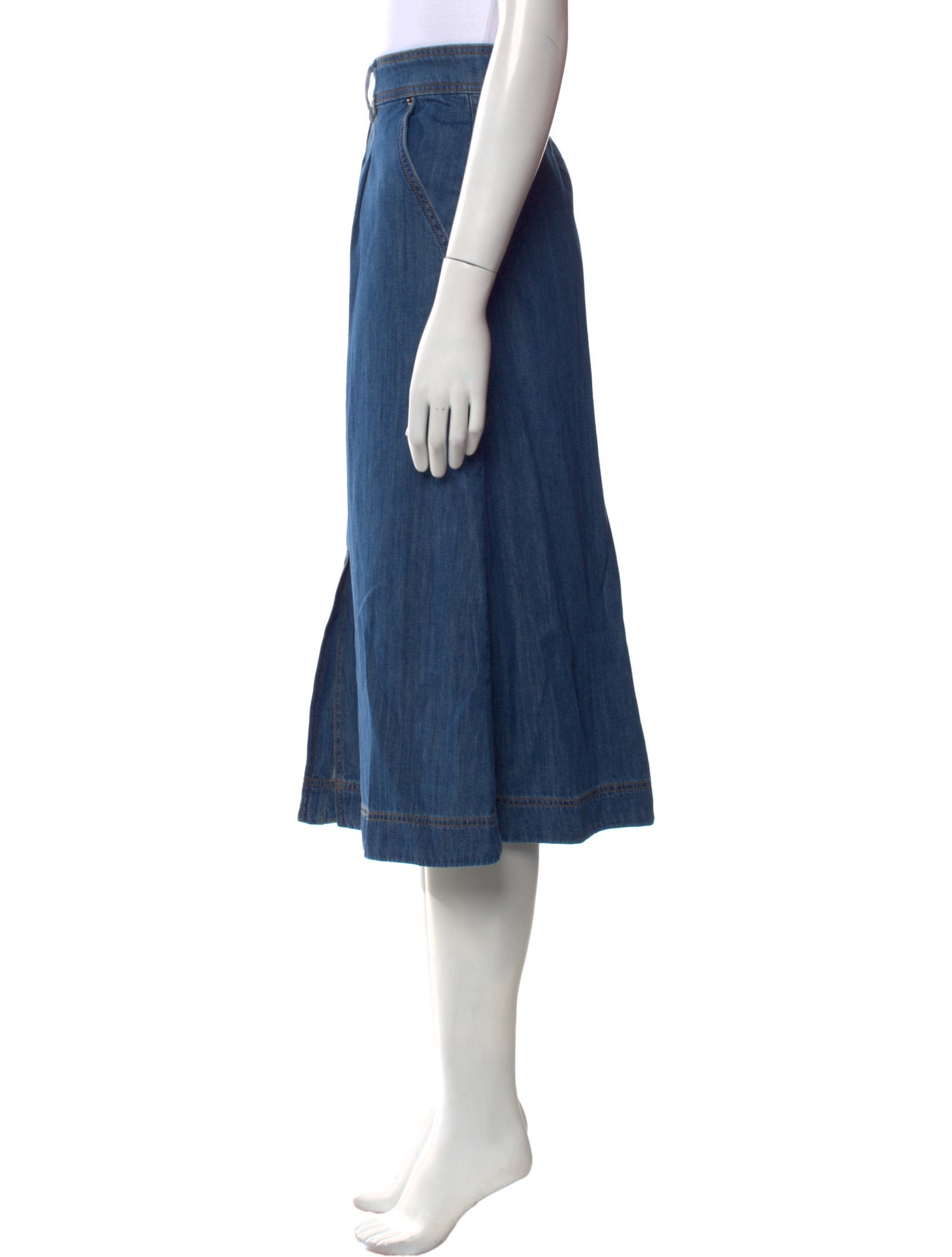 Sézane Midi Length Skirt