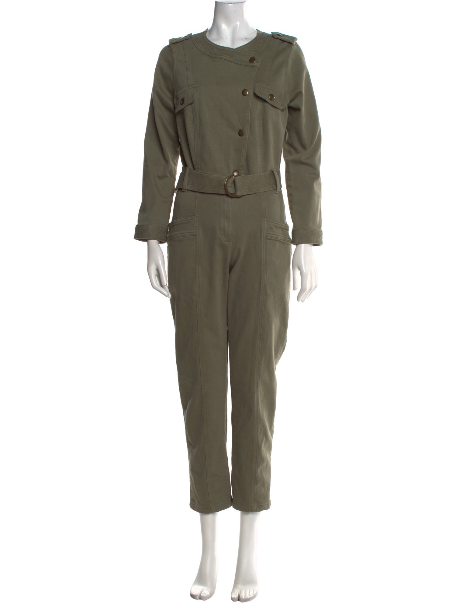 Sézane Crew Neck Jumpsuit