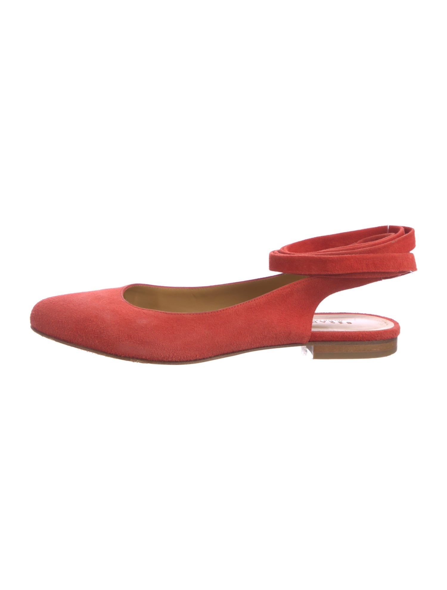 Sézane Suede Slingback Flats