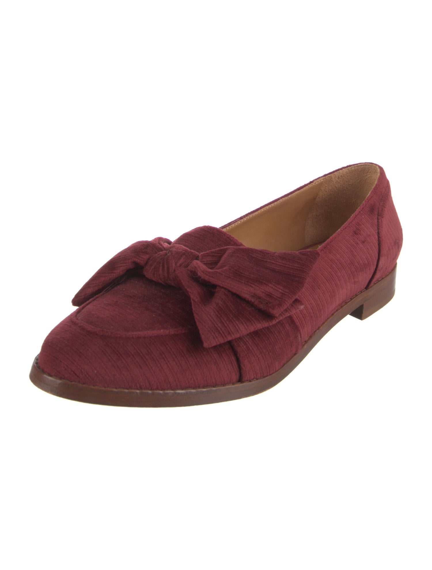 Sézane Velvet Loafers