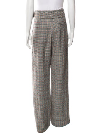 Sézane Wool Wide Leg Pants