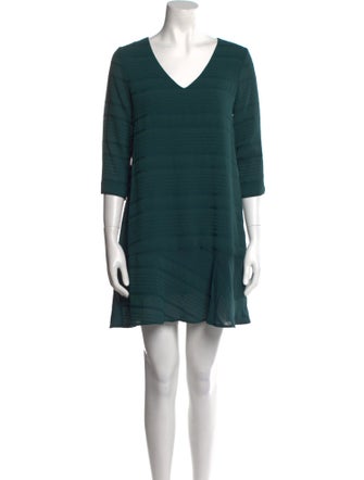 Sézane V-Neck Mini Dress