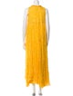 Sézane Silk Long Dress