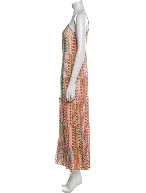 Sézane Printed Long Dress