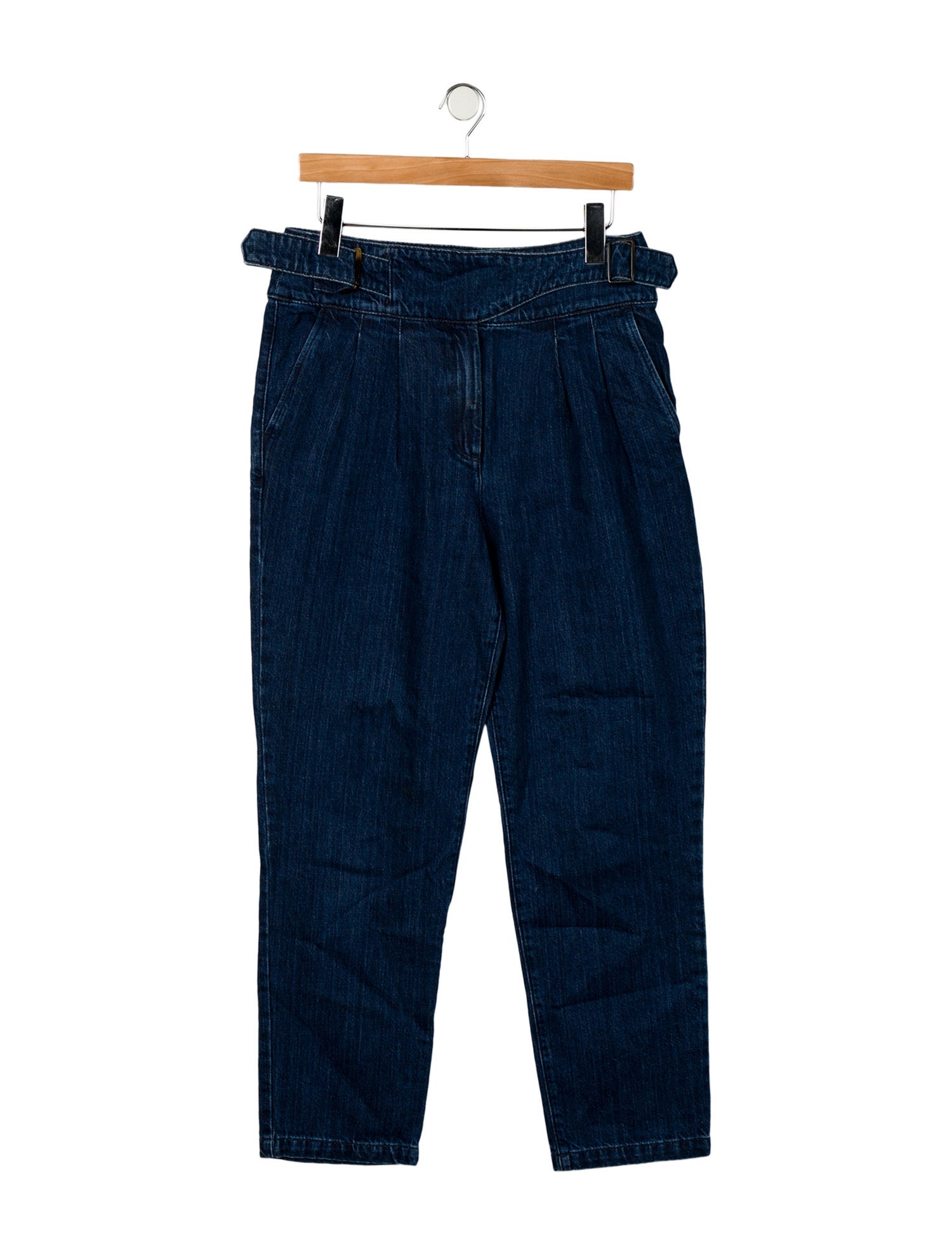 Sézane High-Rise Straight Leg Jeans