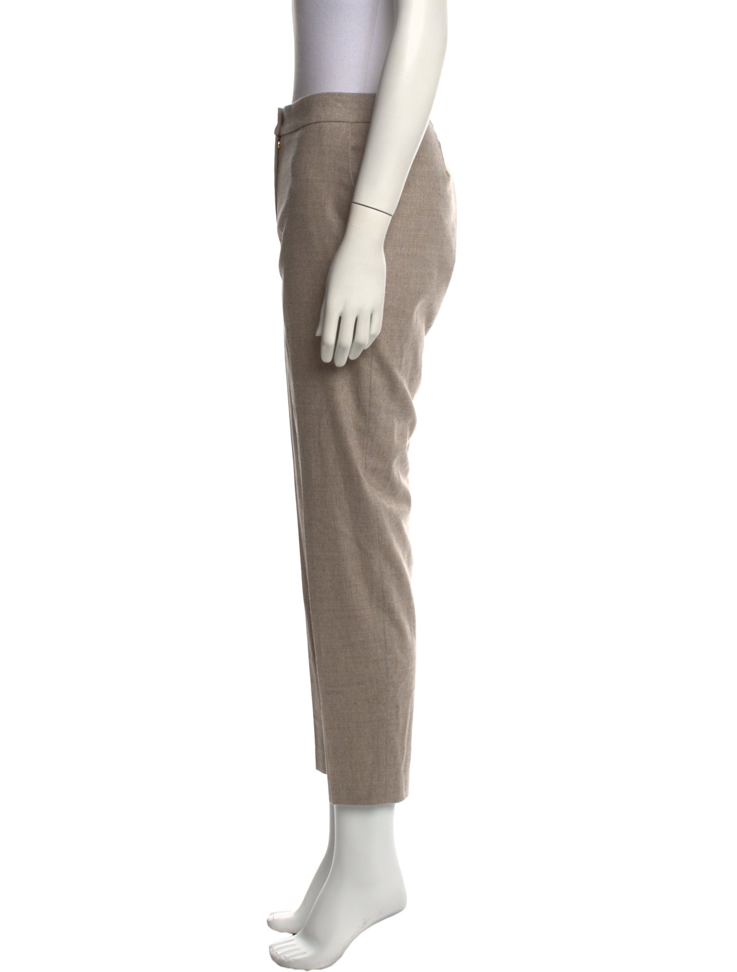Sézane Wool Straight Leg Pants