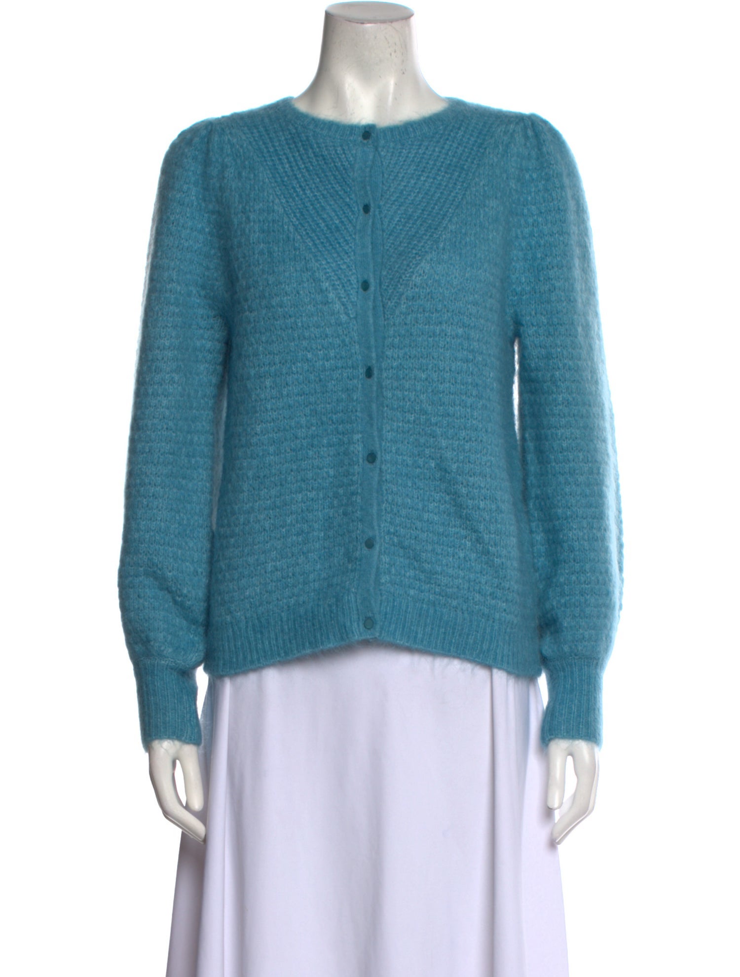 Sézane Mohair Crew Neck Sweater