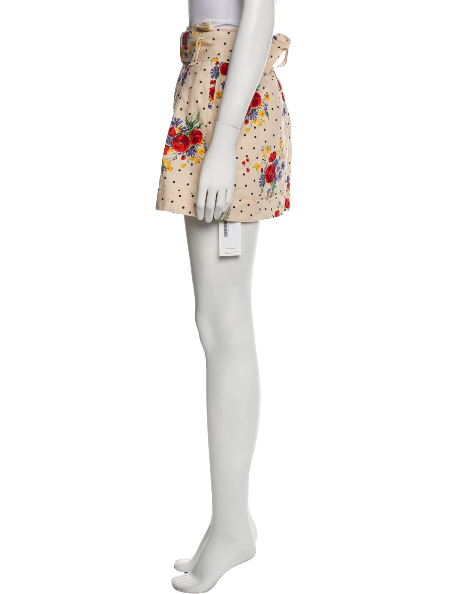 Sézane Linen Mini Shorts