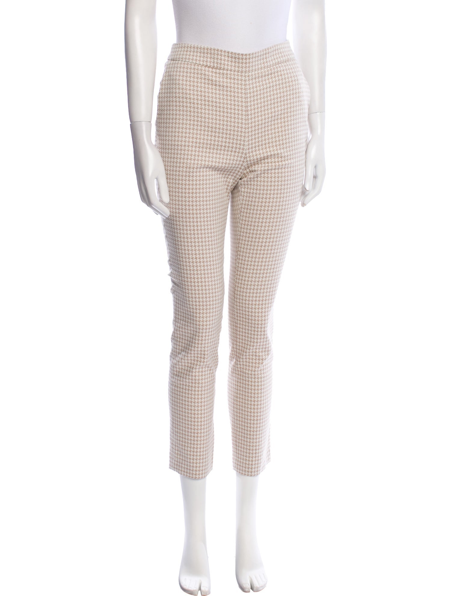 Sézane Houndstooth Print Straight Leg Pants w/ Tags