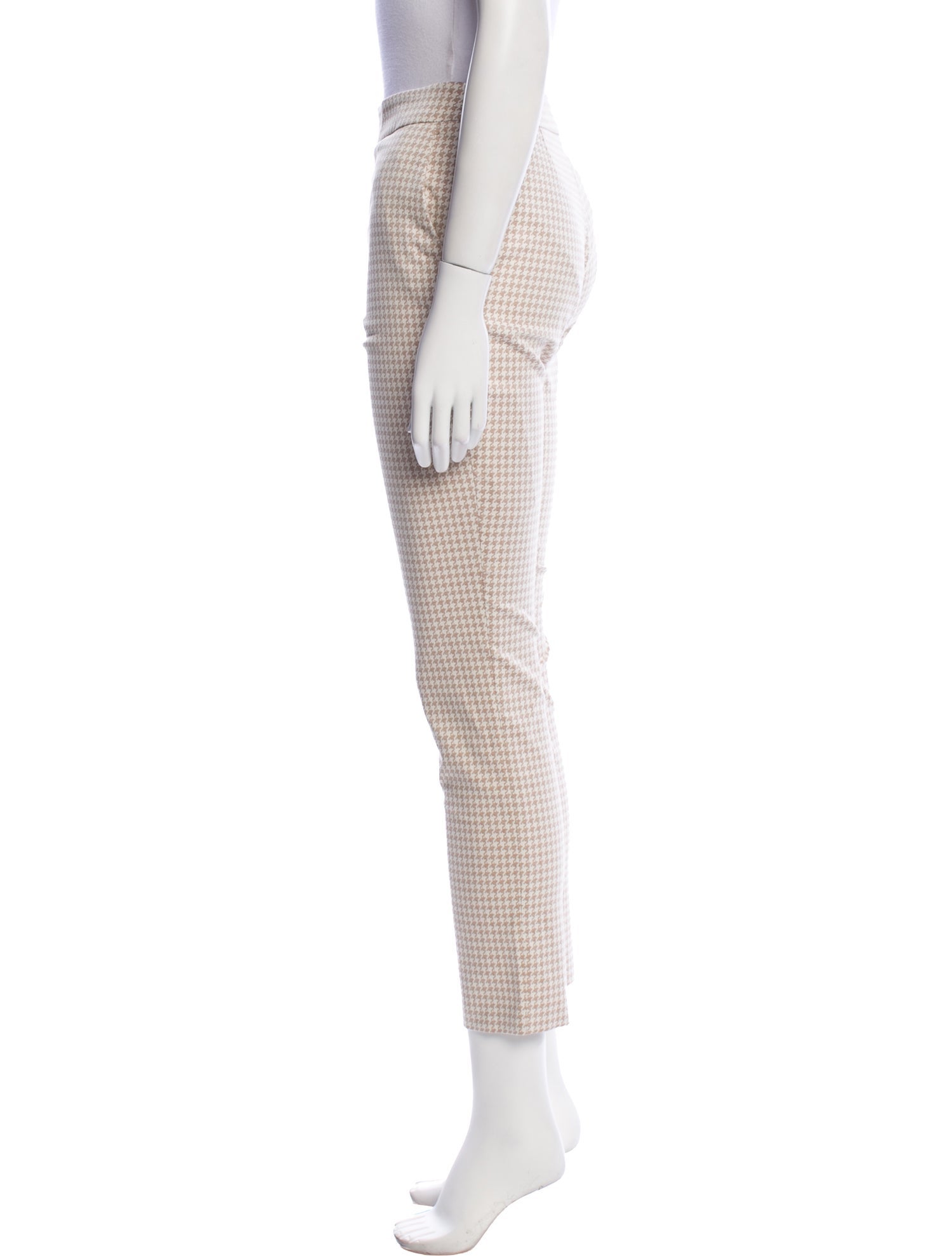 Sézane Houndstooth Print Straight Leg Pants w/ Tags