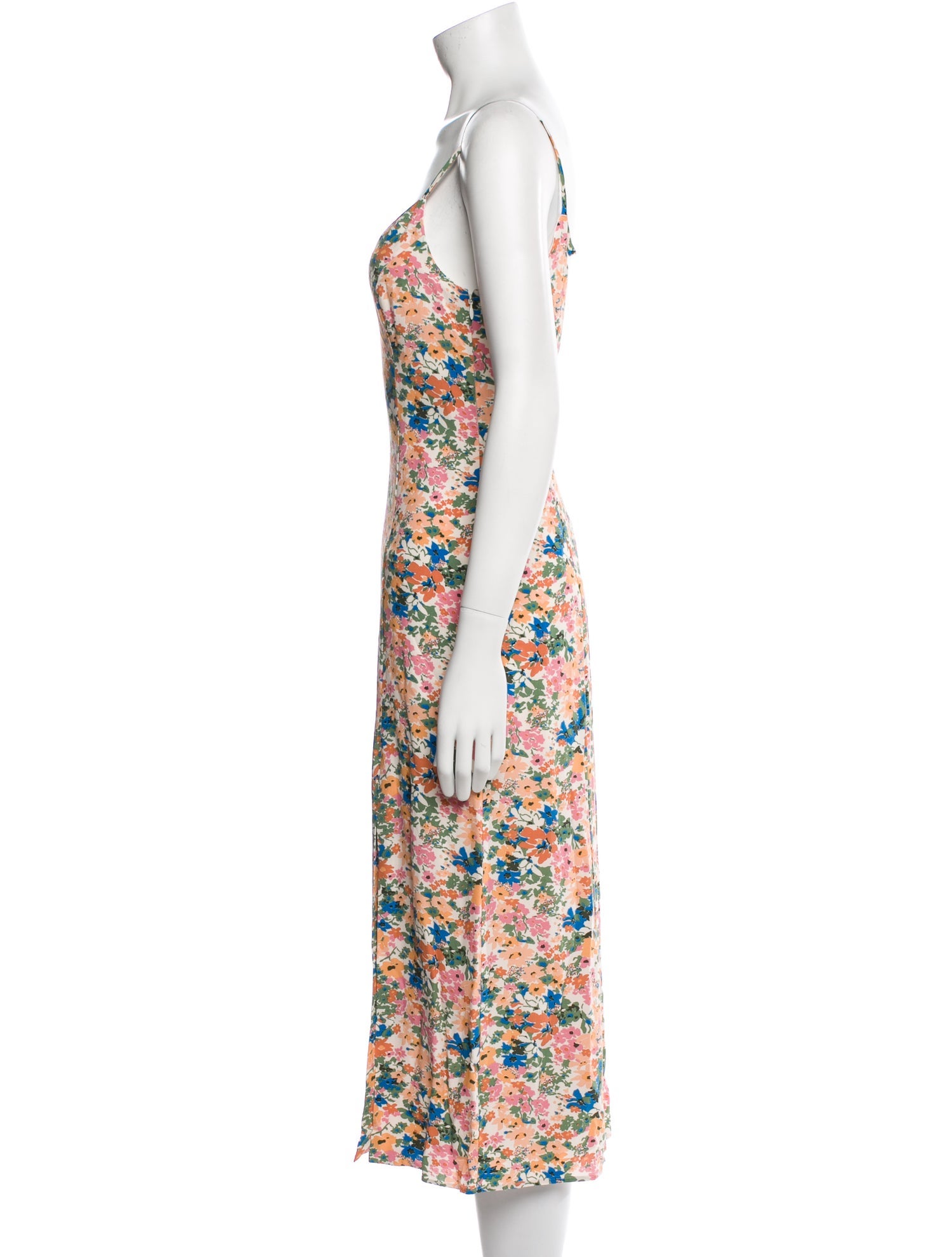 Sézane Floral Print Midi Length Dress w/ Tags