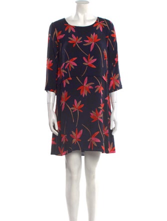 Sézane Floral Print Mini Dress