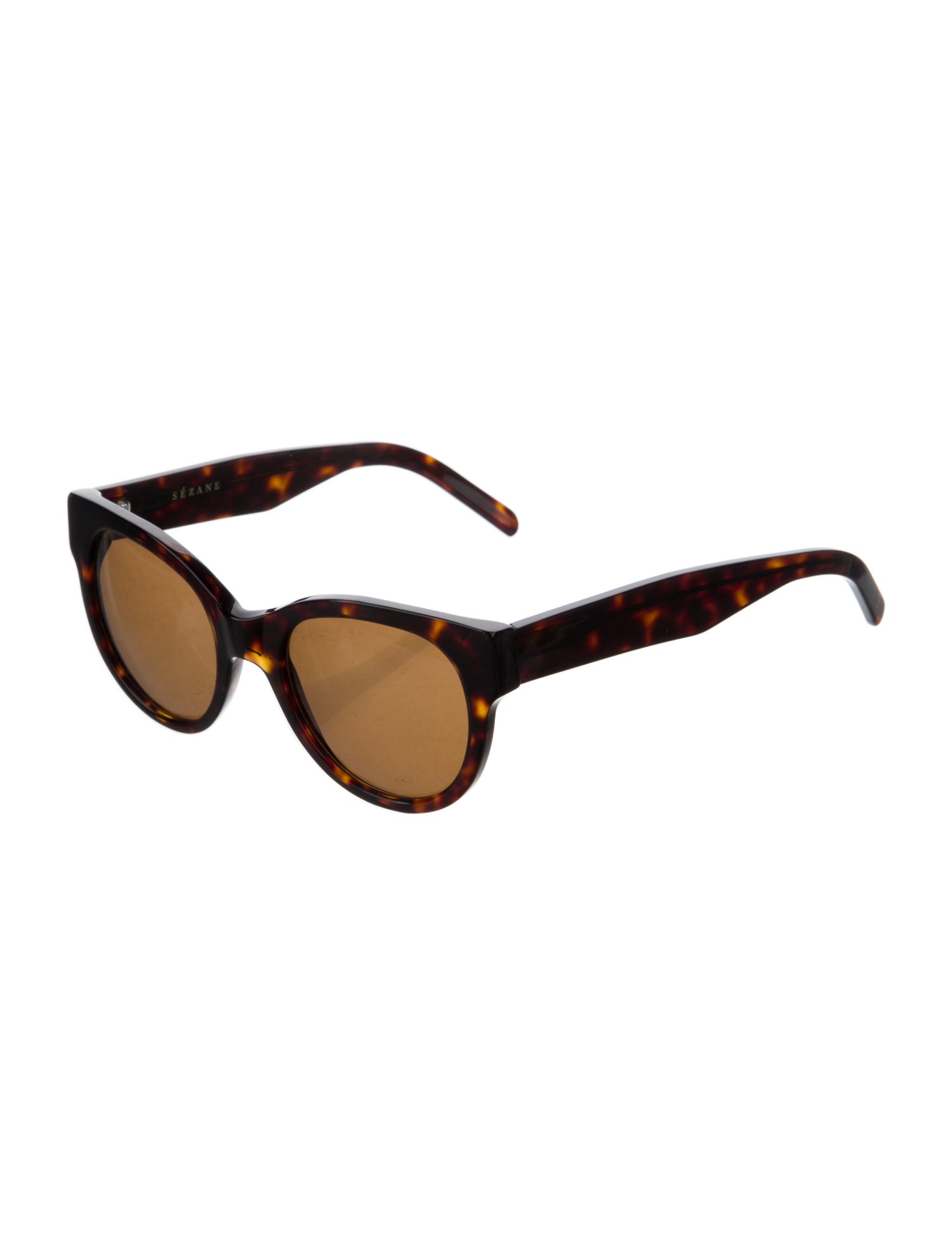 Sézane Cat-Eye Tinted Sunglasses