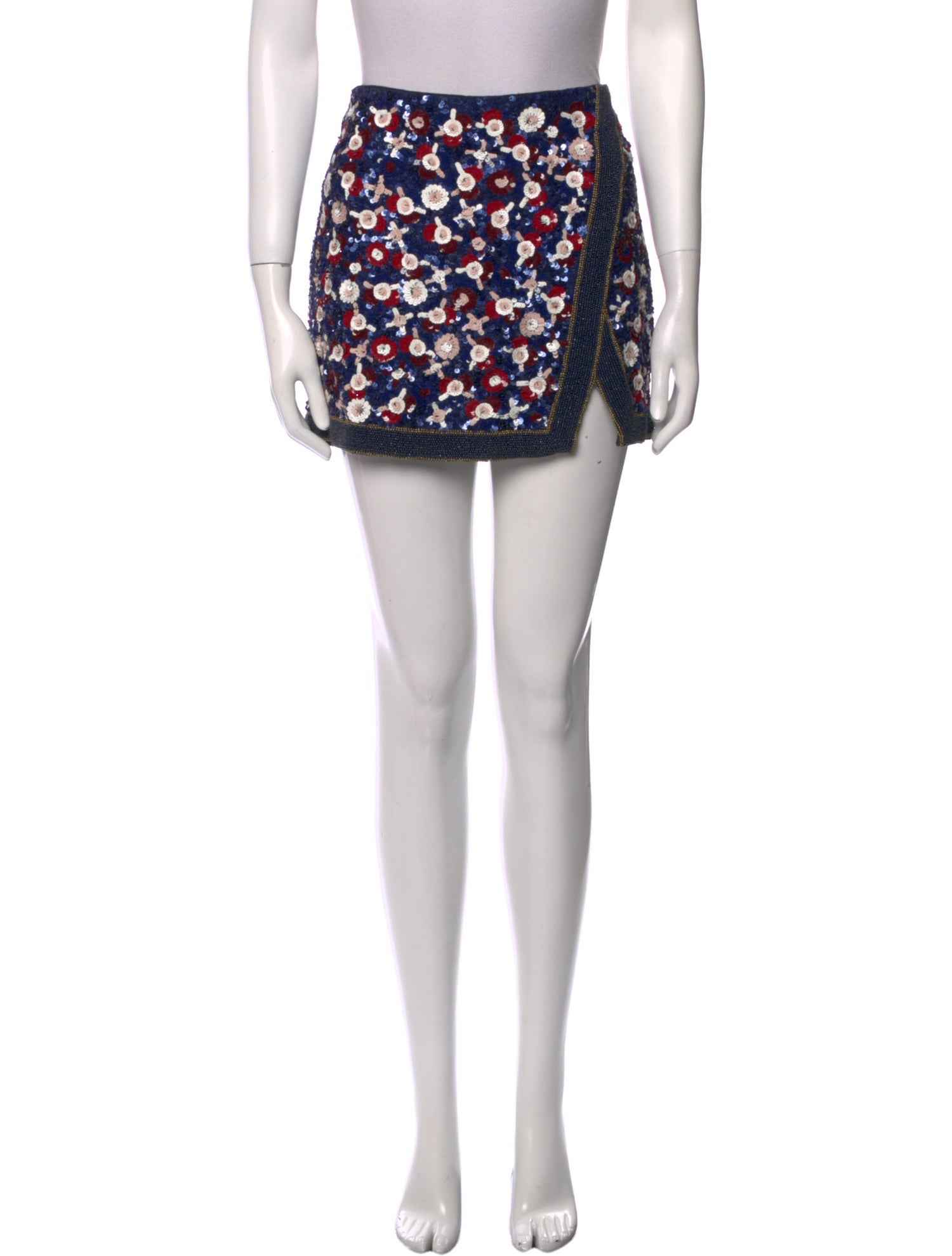 Sézane Sequin Mini Skirt