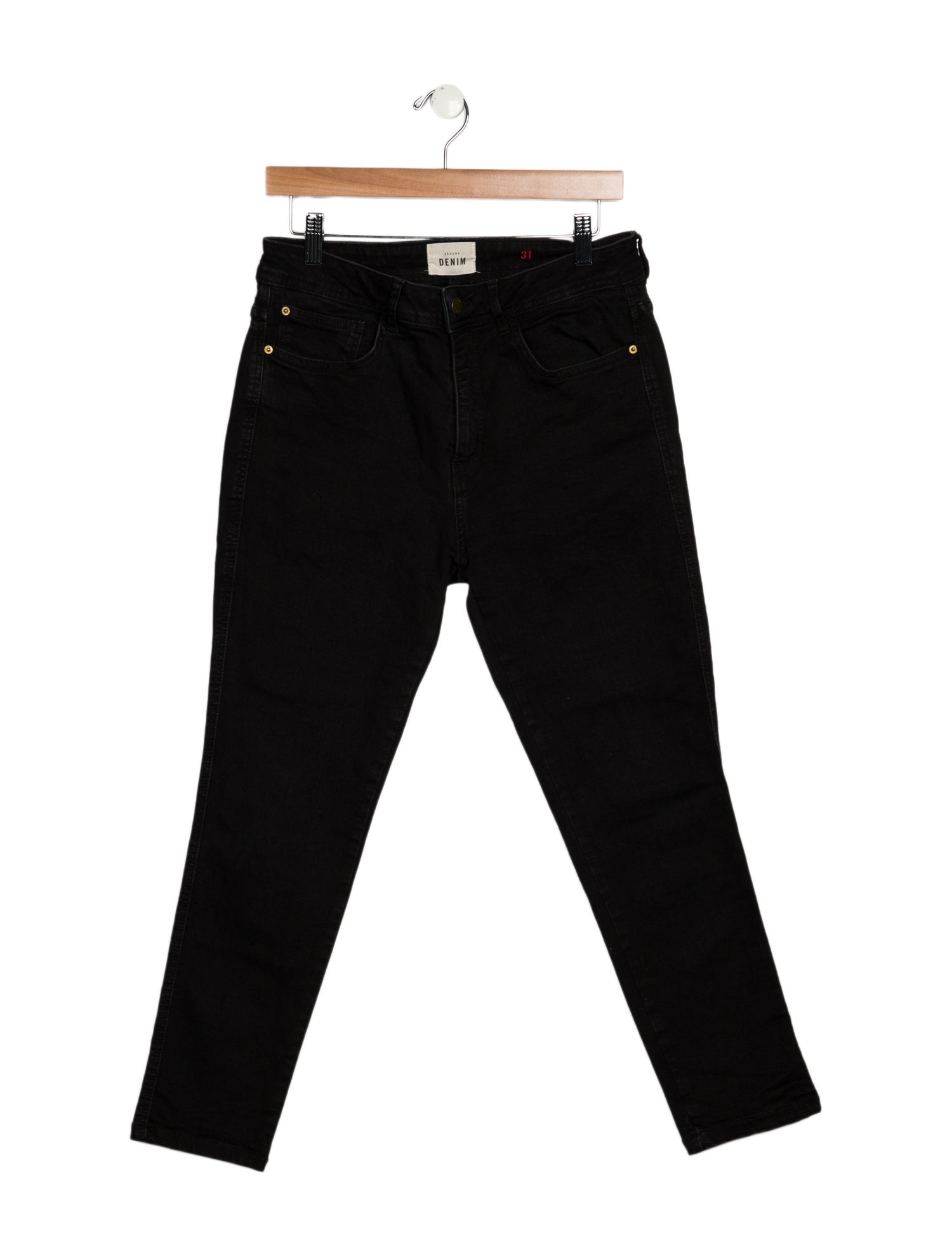 Sézane High-Rise Skinny Leg Jeans