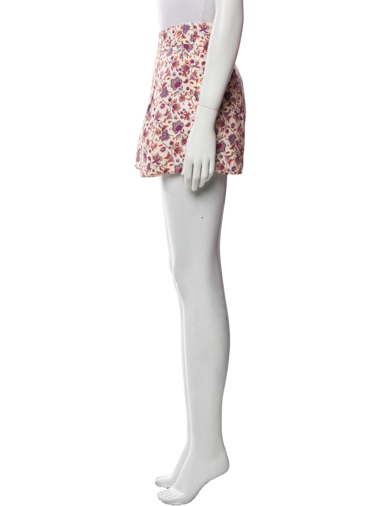 Sézane Floral Print Mini Skirt w/ Tags