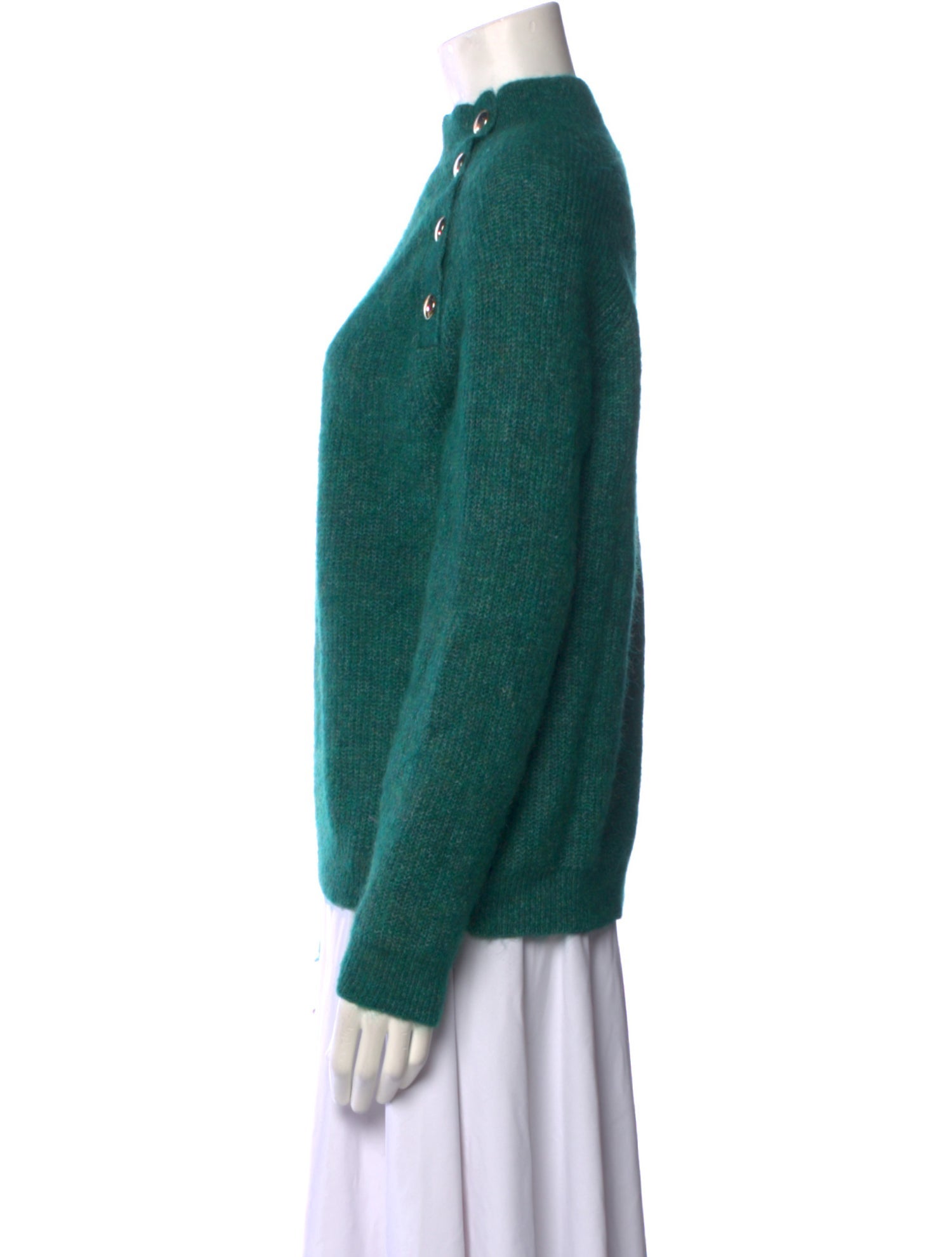 Sézane Mock Neck Sweater