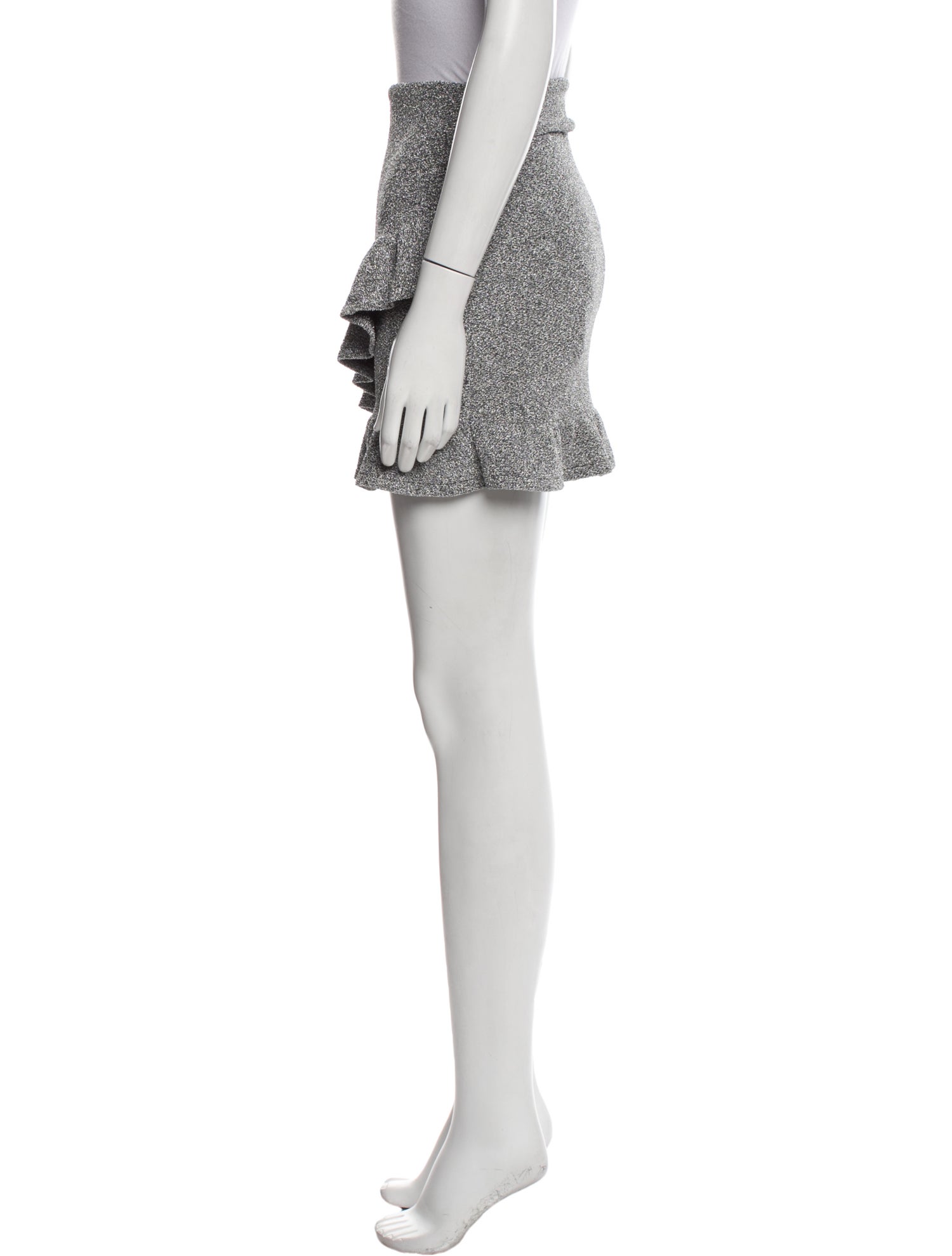 Sézane Ruffle Embellishment Mini Skirt w/ Tags