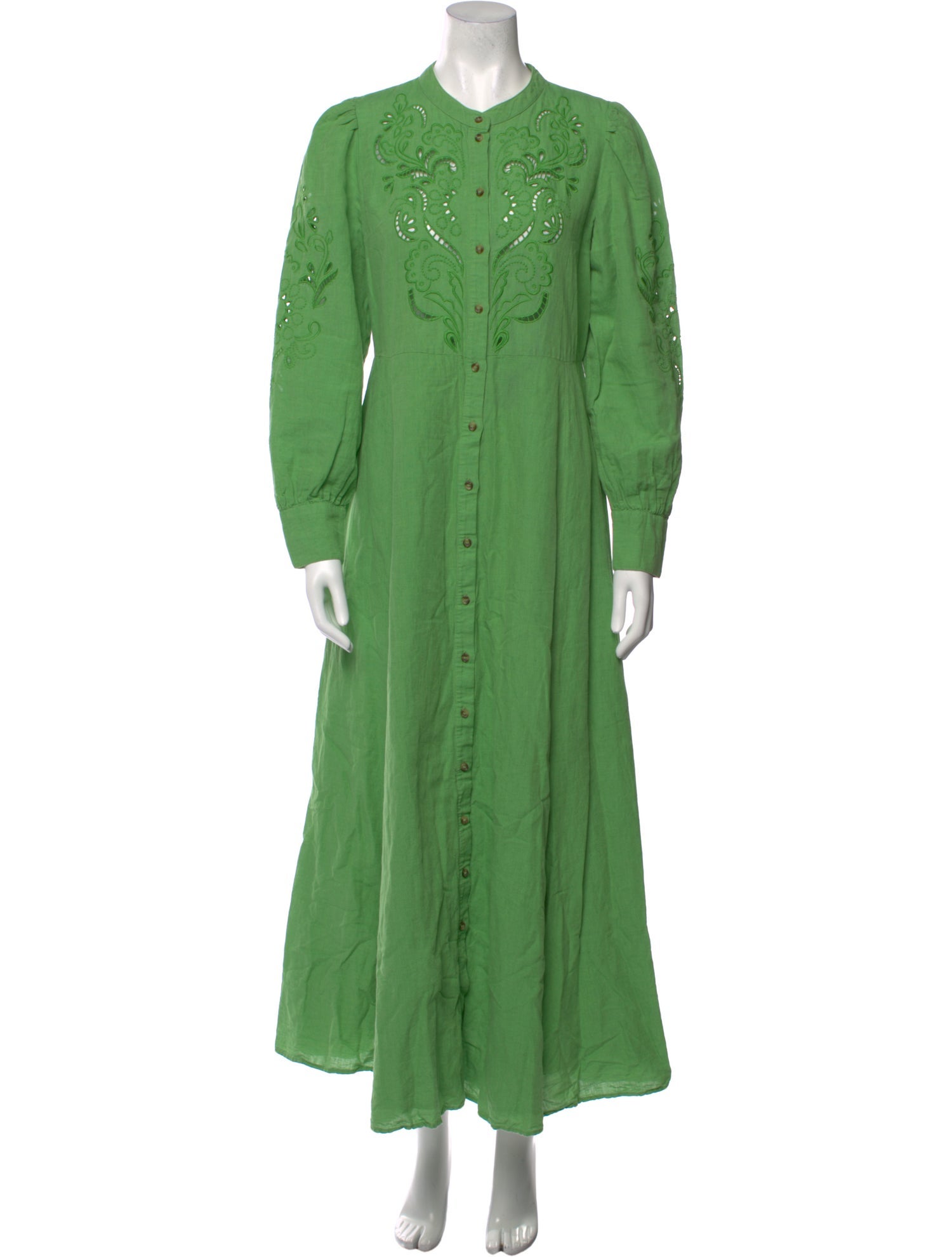 Sézane Crew Neck Long Dress