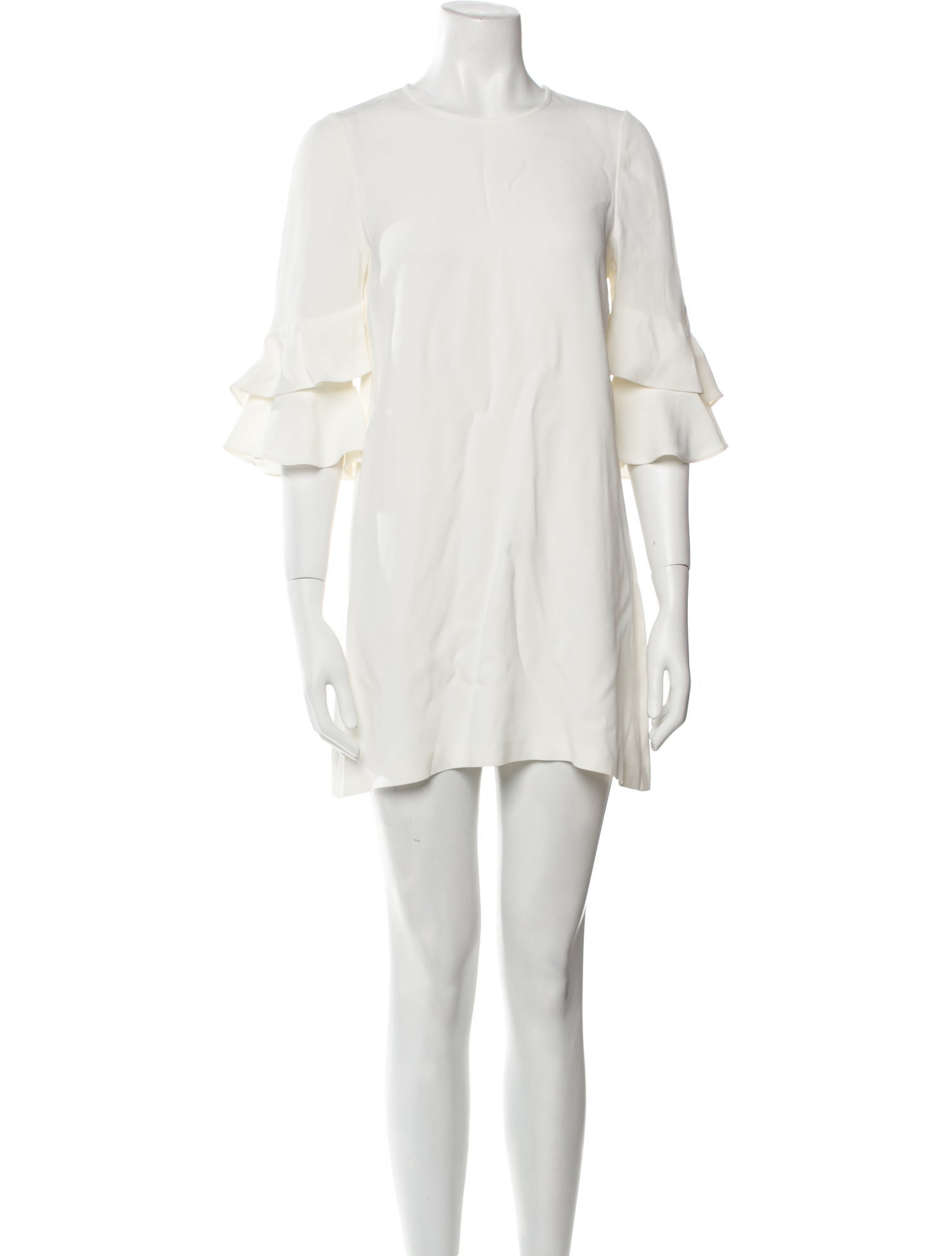 Sézane Crew Neck Mini Dress