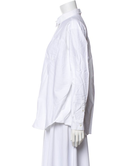 Sézane Long Sleeve Button-Up Top