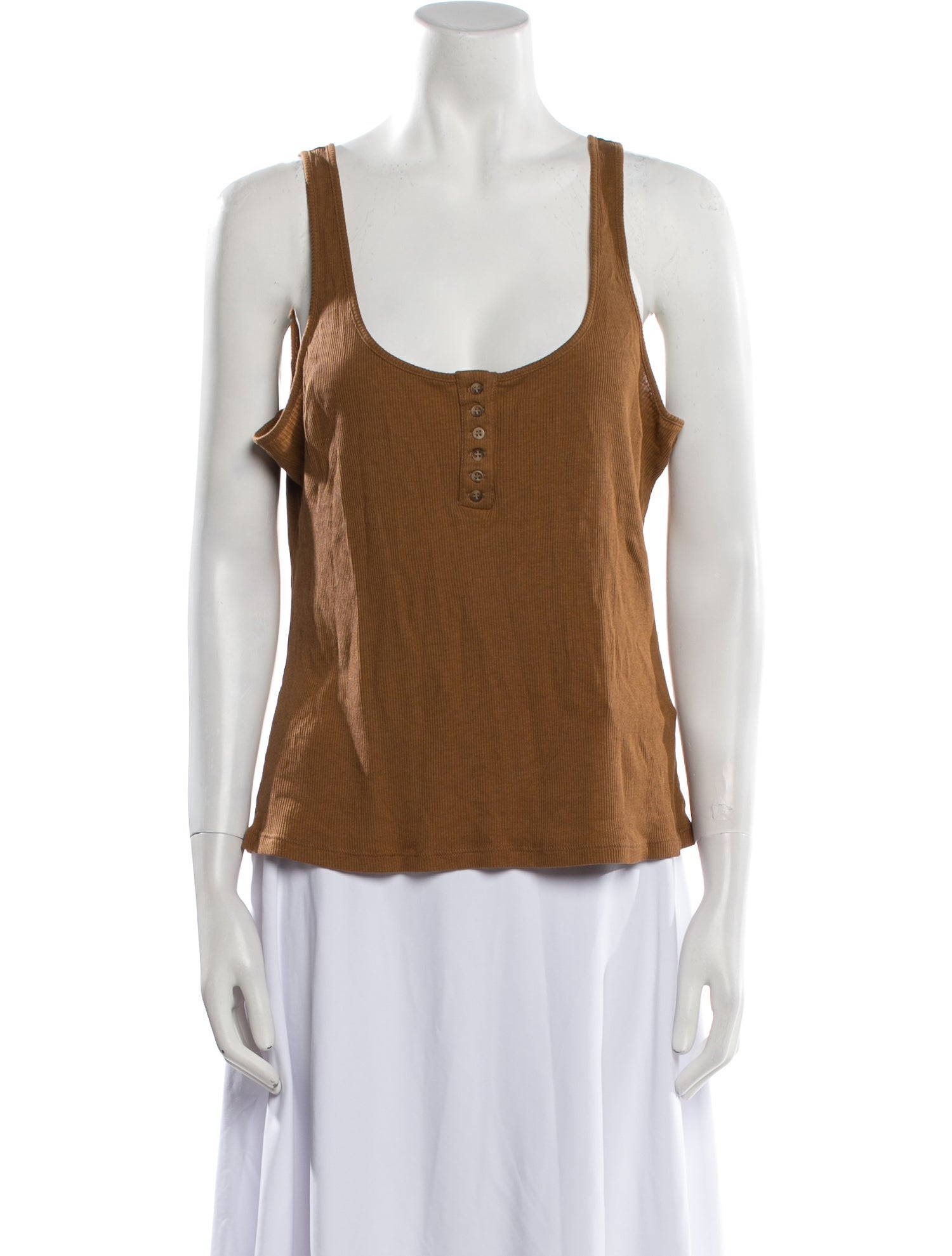 Sézane Scoop Neck Sleeveless Top