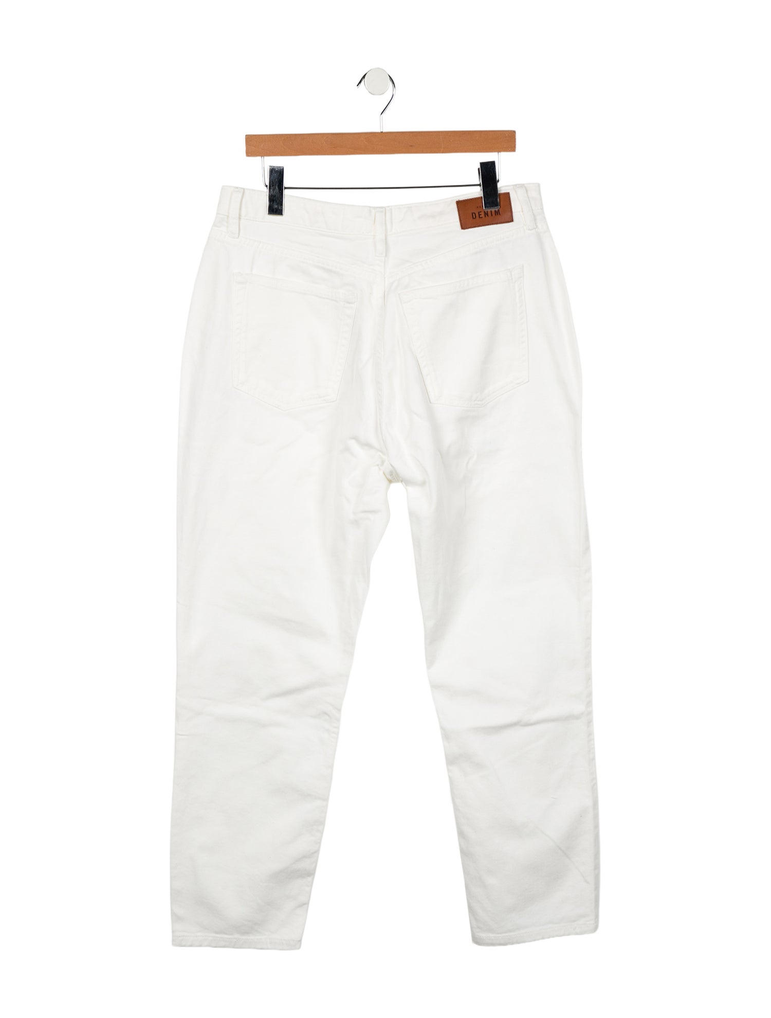 Sézane High-Rise Straight Leg Jeans