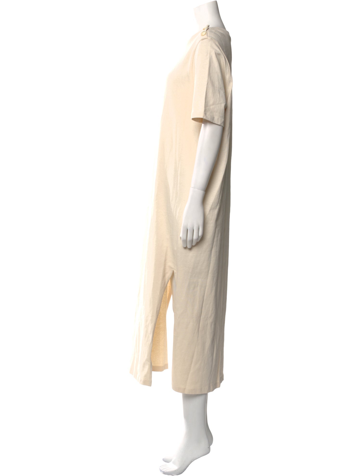 Sézane Crew Neck Long Dress