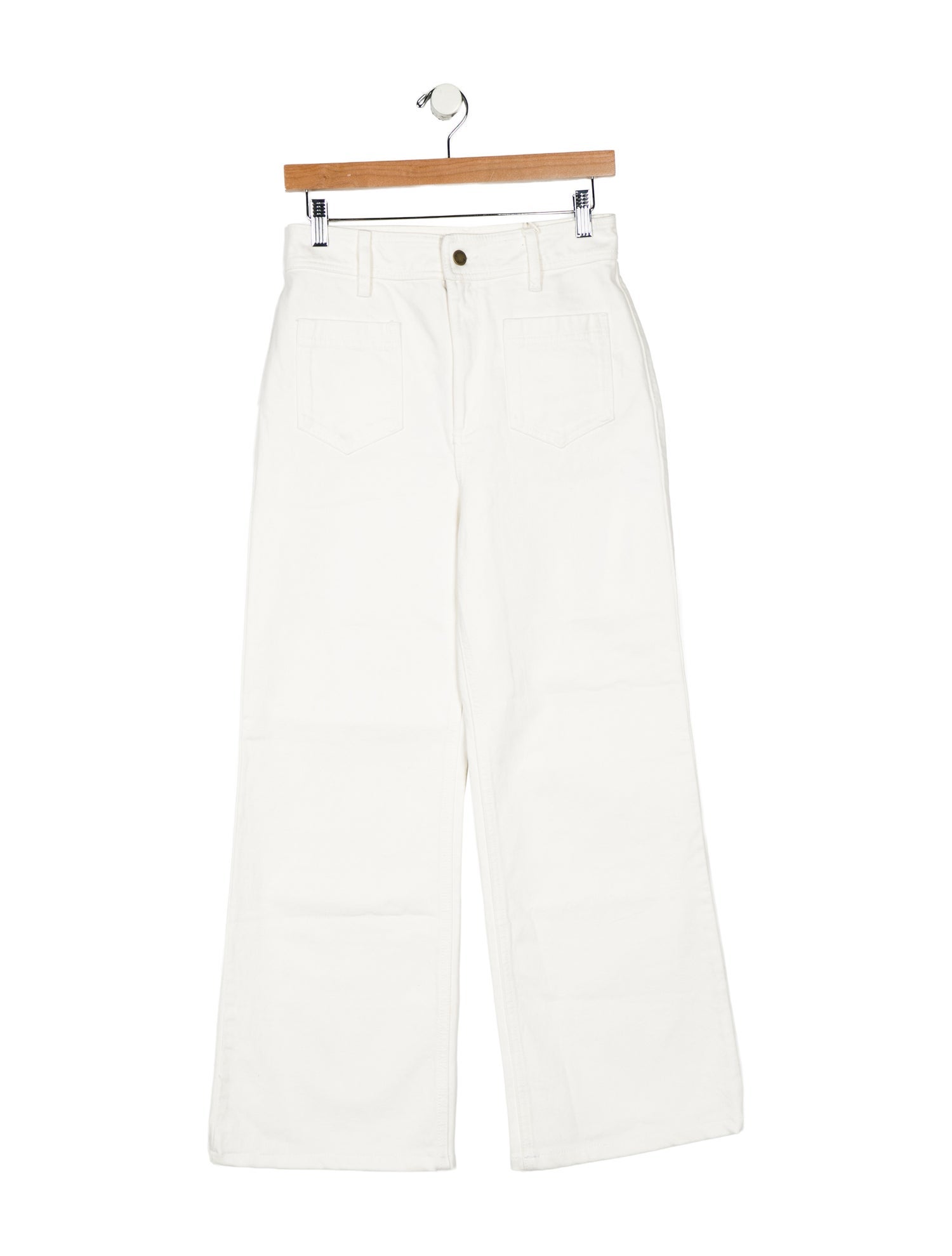 Sézane High-Rise Wide Leg Jeans