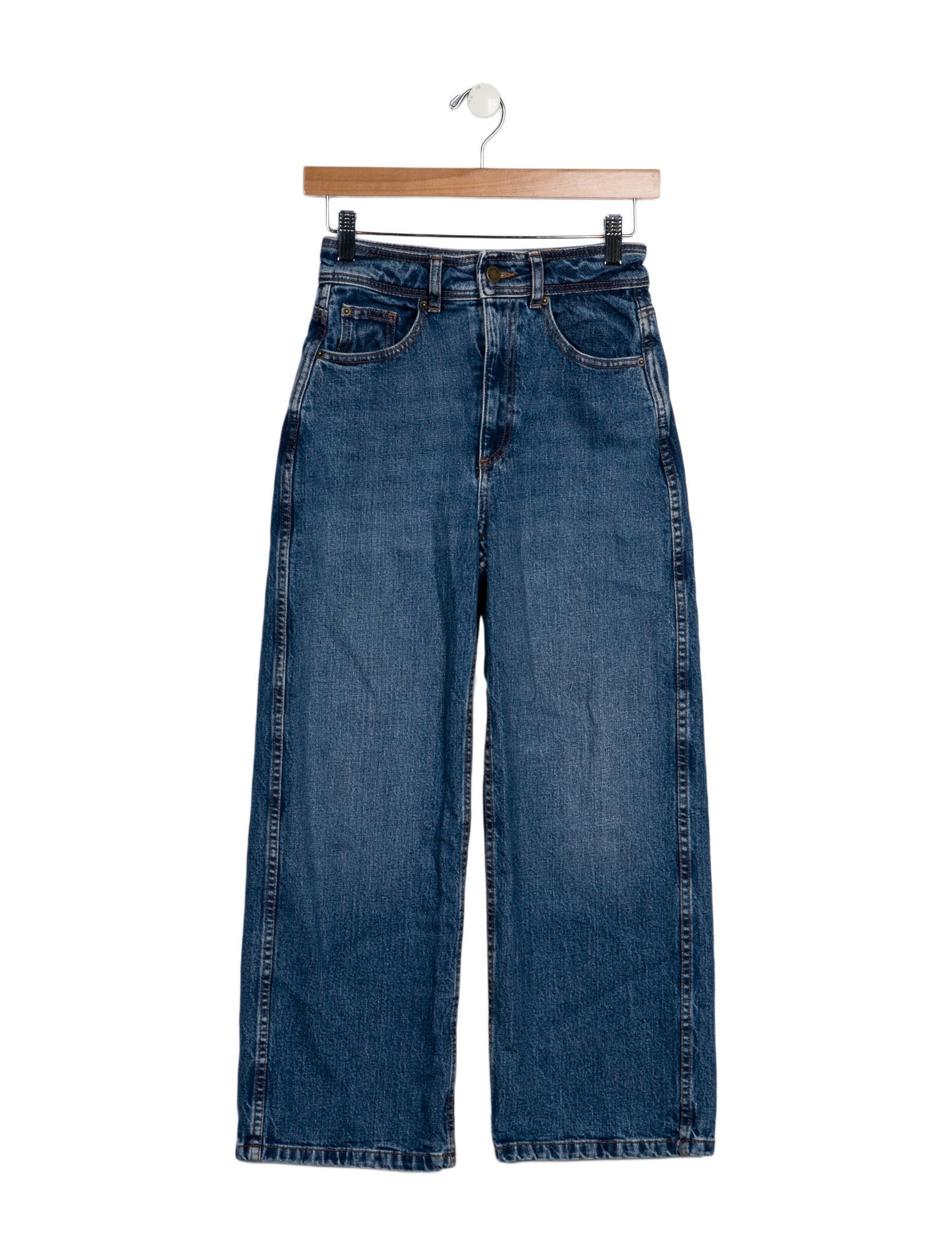 Sézane High-Rise Wide Leg Jeans