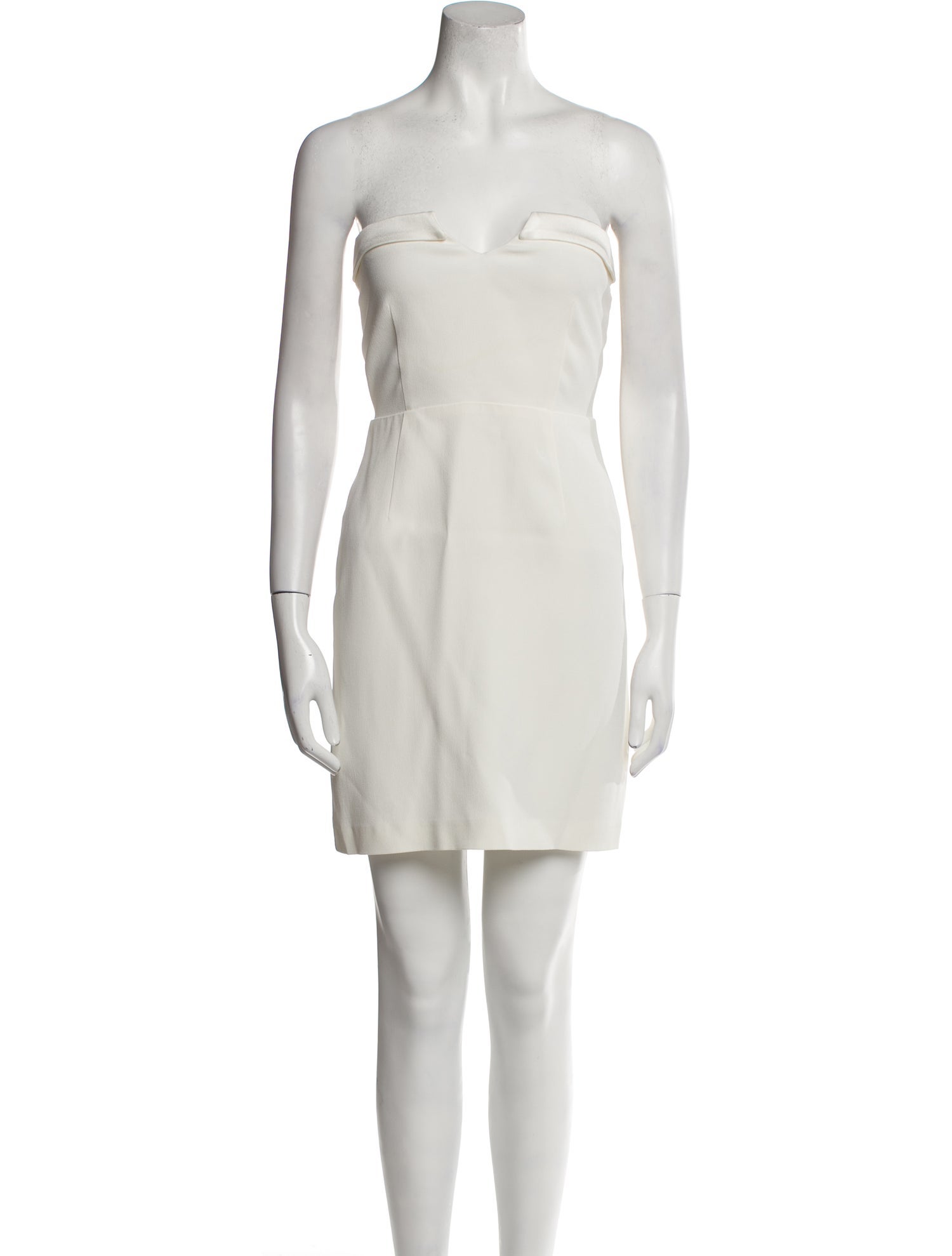 Sézane Strapless Mini Dress