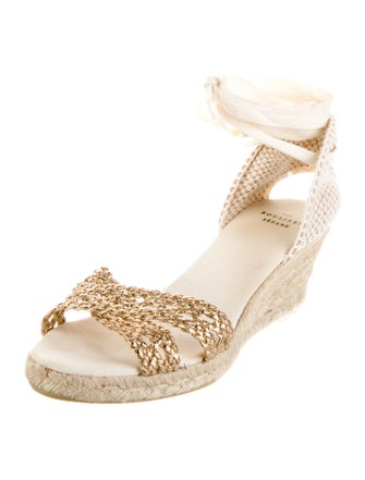 Sézane Patent Leather Espadrilles