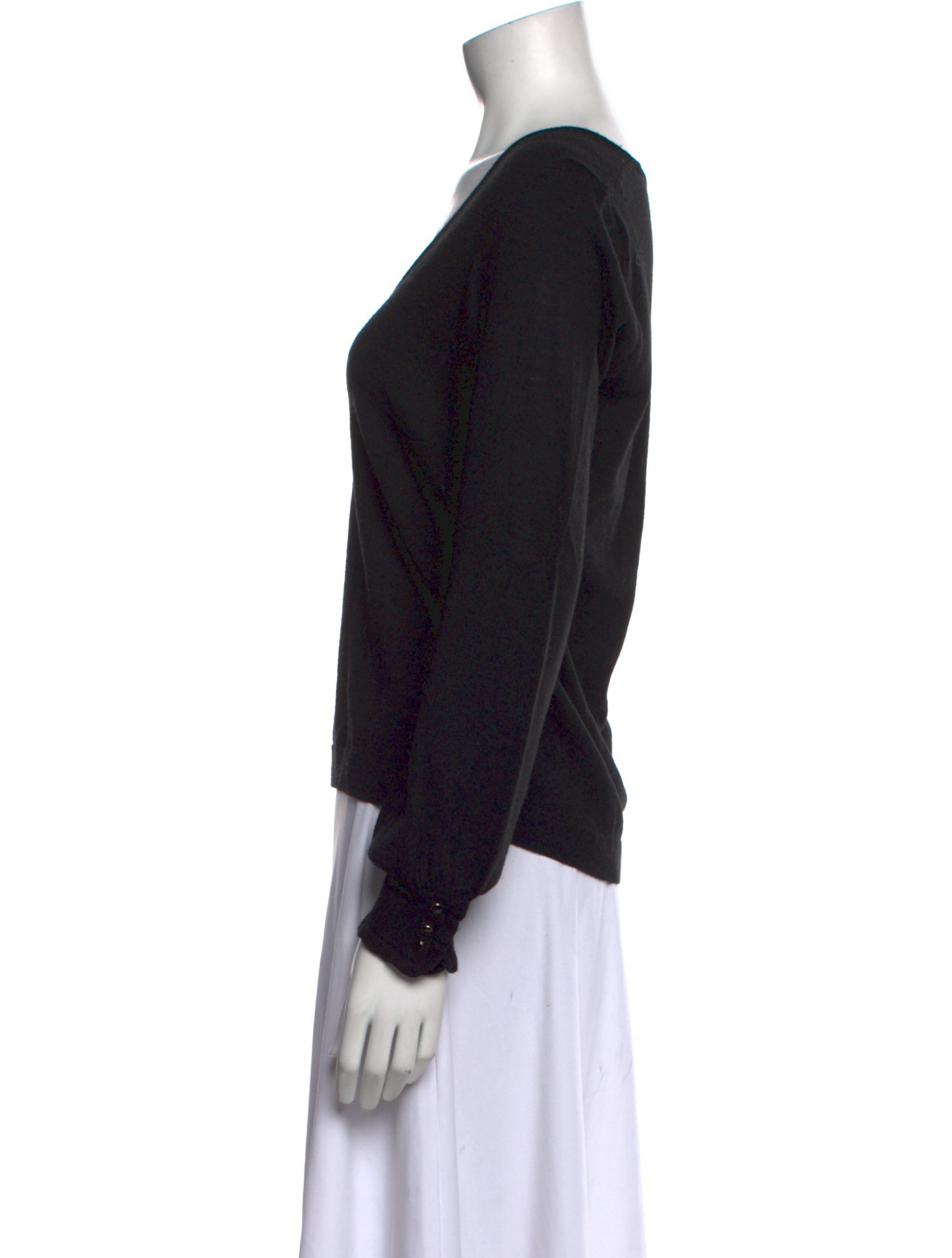 Sézane Merino Wool V-Neck Sweater