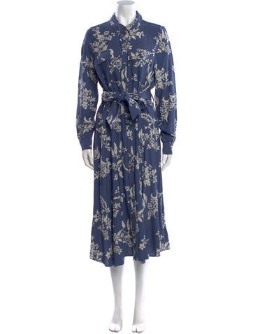 Sézane Dresses Floral Print Midi Length Dress M
